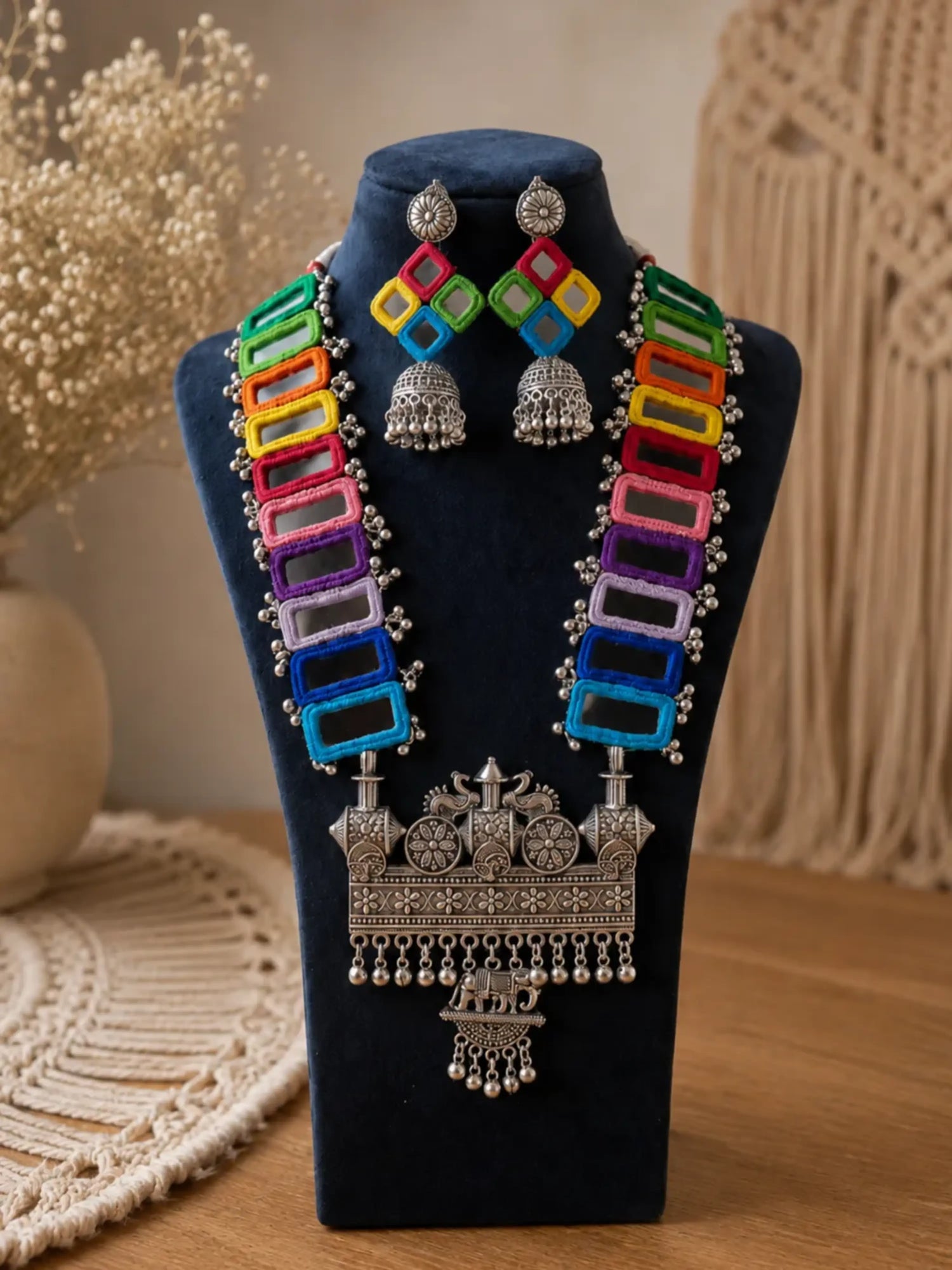 Navratri Necklace Set NNS14 by Naari Ratan-94