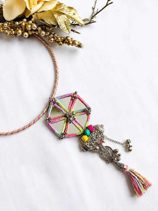 Traditional Navratri Hansli NH05 necklace by Naari Ratan