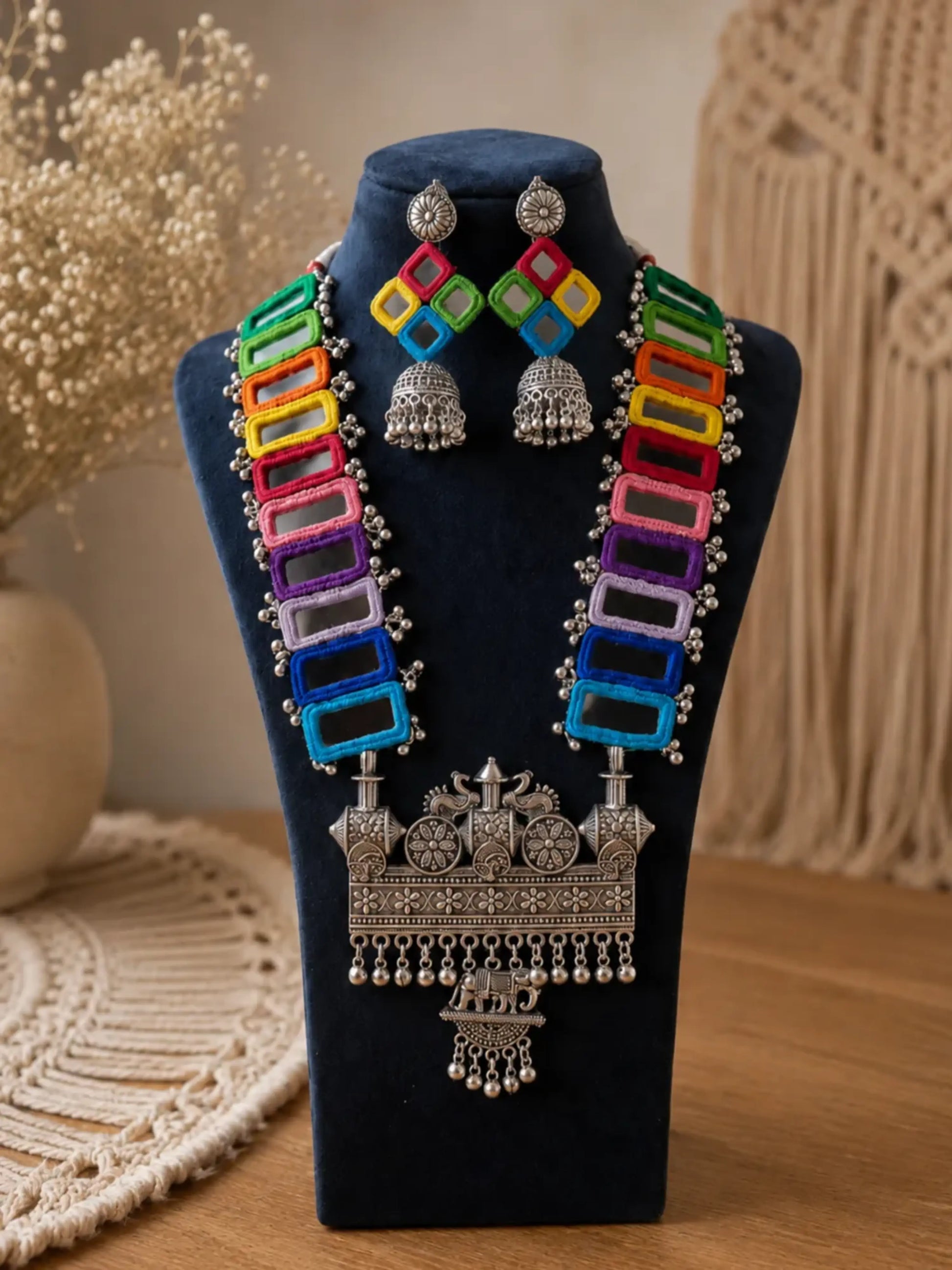Navratri Necklace Set NNS14 by Naari Ratan