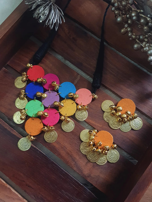 Navratri Necklace Set NNS15 by Naari Ratan