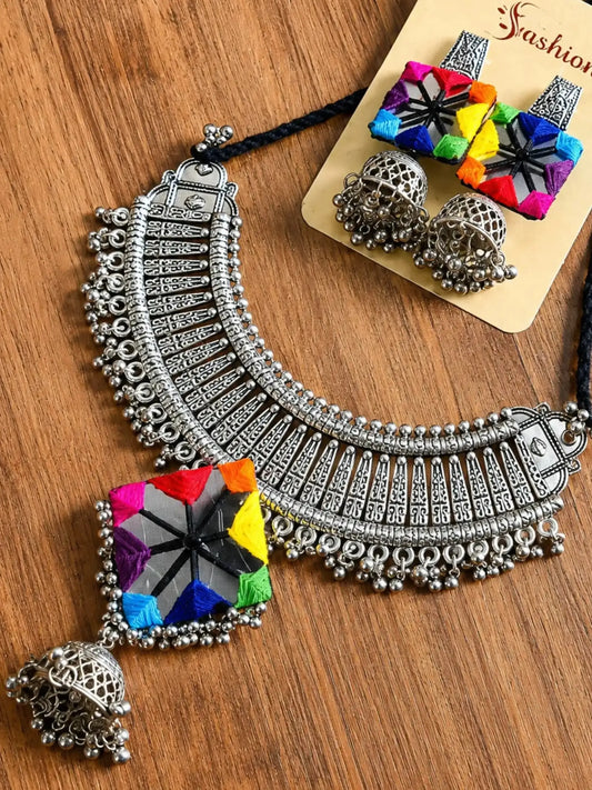 Navratri Necklace Set NNS19 by Naari Ratan
