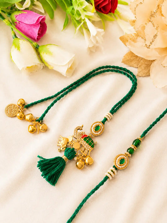 Handmade Bhai Bhabhi Rakhi RBB26 by Naari Ratan