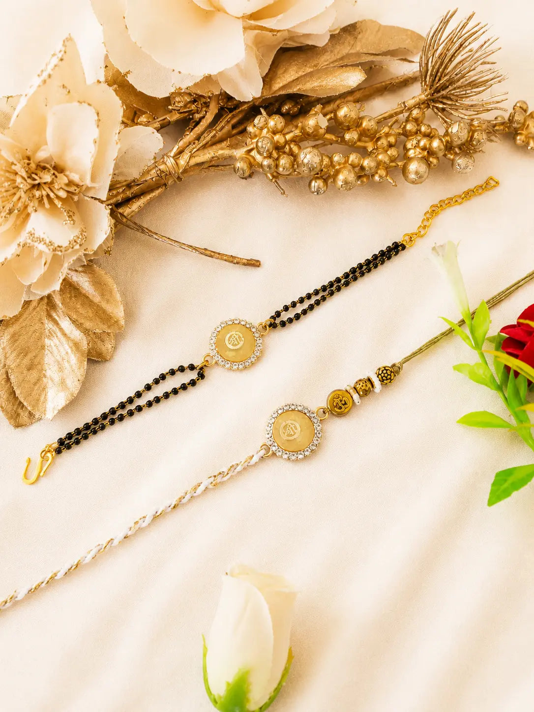 Handmade Bhai Bhabhi Rakhi RBB27 by Naari Ratan